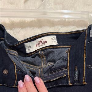 Hollister Women's Navy Jeans